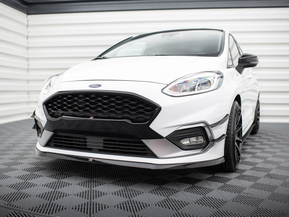Maxton Design Front Splitter V.6 Ford Fiesta Mk8 ST / ST-Line - FO-FI-8-ST-FD3G - Image 2