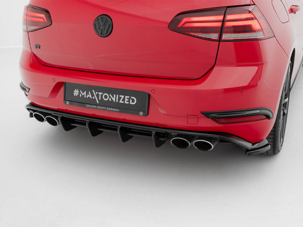 Maxton Design Rear Valance Volkswagen Golf R Hatchback Mk7 Facelift - VW-GO-7F-R-RS1G - Image 3