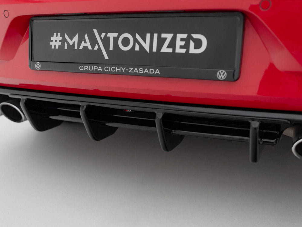 Maxton Design Rear Valance Volkswagen Golf R Hatchback Mk7 Facelift - VW-GO-7F-R-RS1G - Image 5