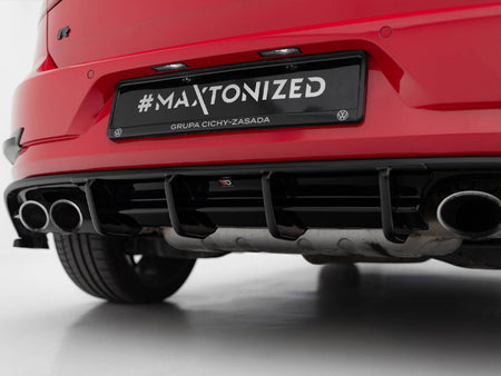 Maxton Design Rear Valance Volkswagen Golf R Hatchback Mk7 Facelift - VW-GO-7F-R-RS1G - Image 6