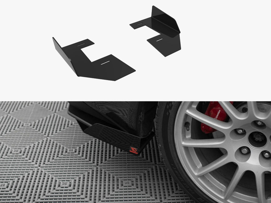 Maxton Design Rear Side Flaps Mitsubishi Lancer EVO X - MILA10EVOCNC-RSF1G - Image 1