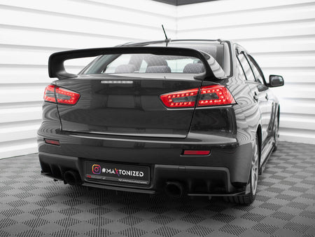 Maxton Design Rear Side Flaps Mitsubishi Lancer EVO X - MILA10EVOCNC-RSF1G - Image 2