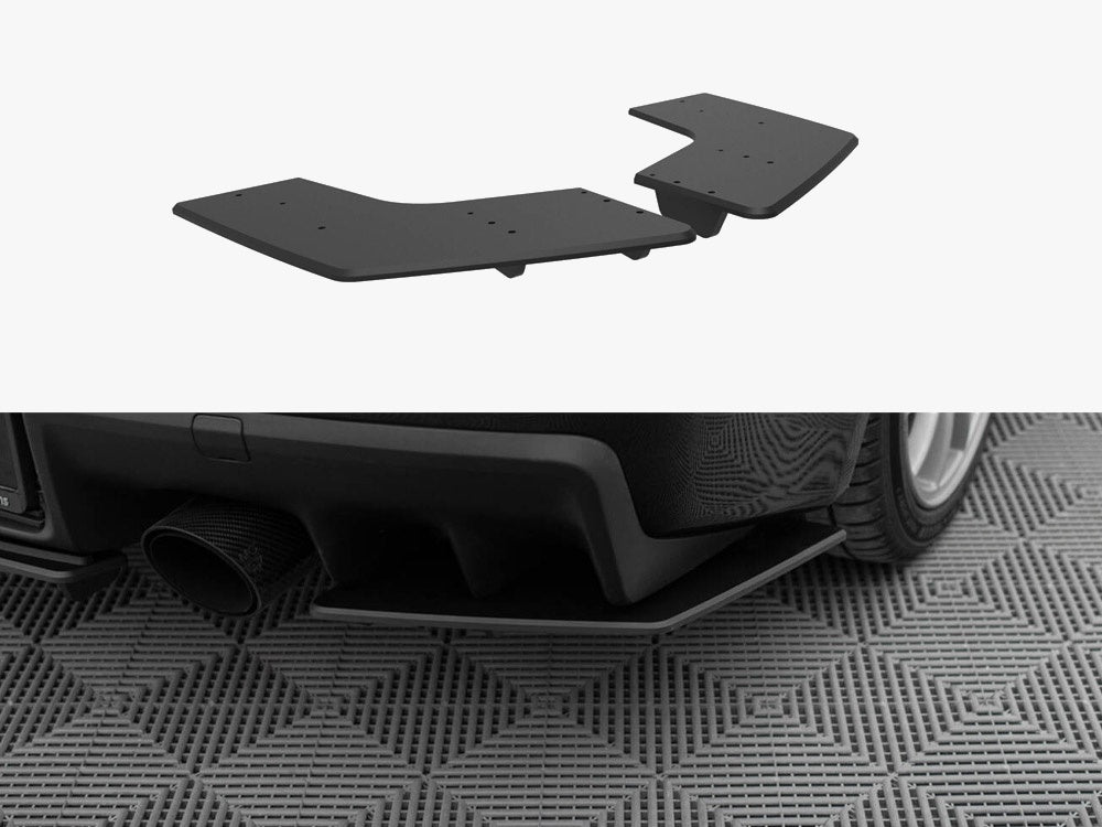 Maxton Design Street Pro Rear Side Splitters Mitsubishi Lancer EVO X - MILA10EVOCNC-RSD1B - Image 1