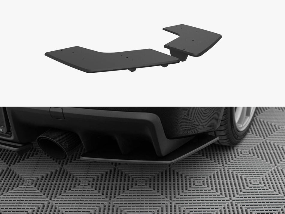 Maxton Design Street Pro Rear Side Splitters Mitsubishi Lancer EVO X - MILA10EVOCNC-RSD1B - Image 1