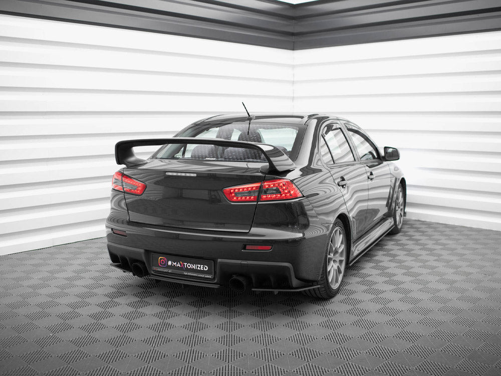 Maxton Design Street Pro Rear Side Splitters Mitsubishi Lancer EVO X - MILA10EVOCNC-RSD1B - Image 3