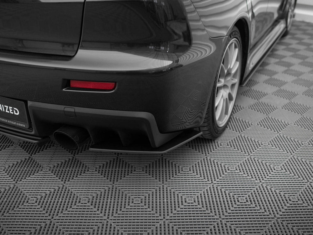 Maxton Design Street Pro Rear Side Splitters Mitsubishi Lancer EVO X - MILA10EVOCNC-RSD1B - Image 4