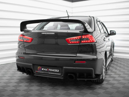 Maxton Design Street PRO Rear Diffuser Mitsubishi Lancer EVO X - MILA10EVOCNC-RS2B - Image 3