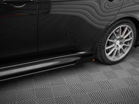 Street PRO Side Skirts Diffusers + Flaps Mitsubishi Lancer EVO X