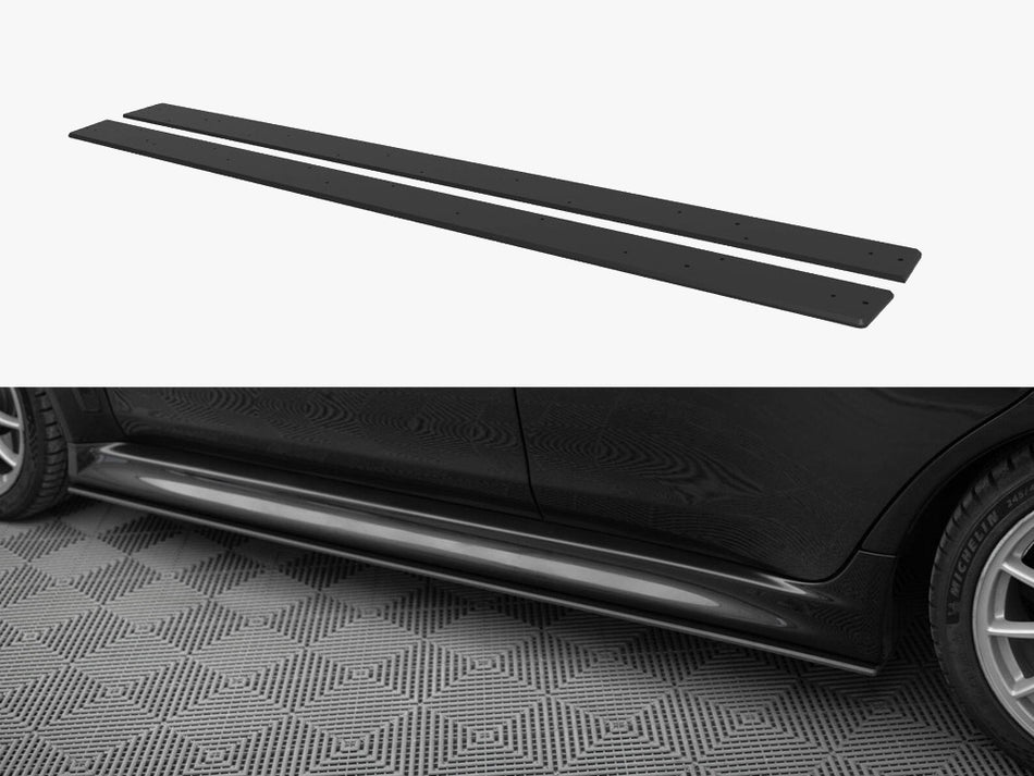 Street PRO Side Skirts Diffusers Mitsubishi Lancer EVO X