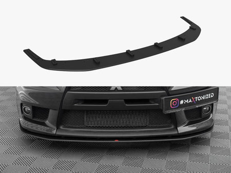 Maxton Design Street PRO Front Splitter Mitsubishi Lancer EVO X - MILA10EVOCNC-FD4B - Image 1