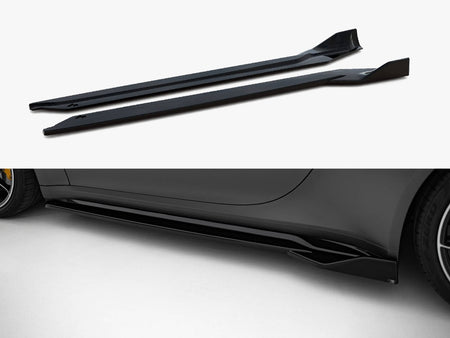 Side Skirts Diffusers Porsche 911 Turbo S Sport Package 992