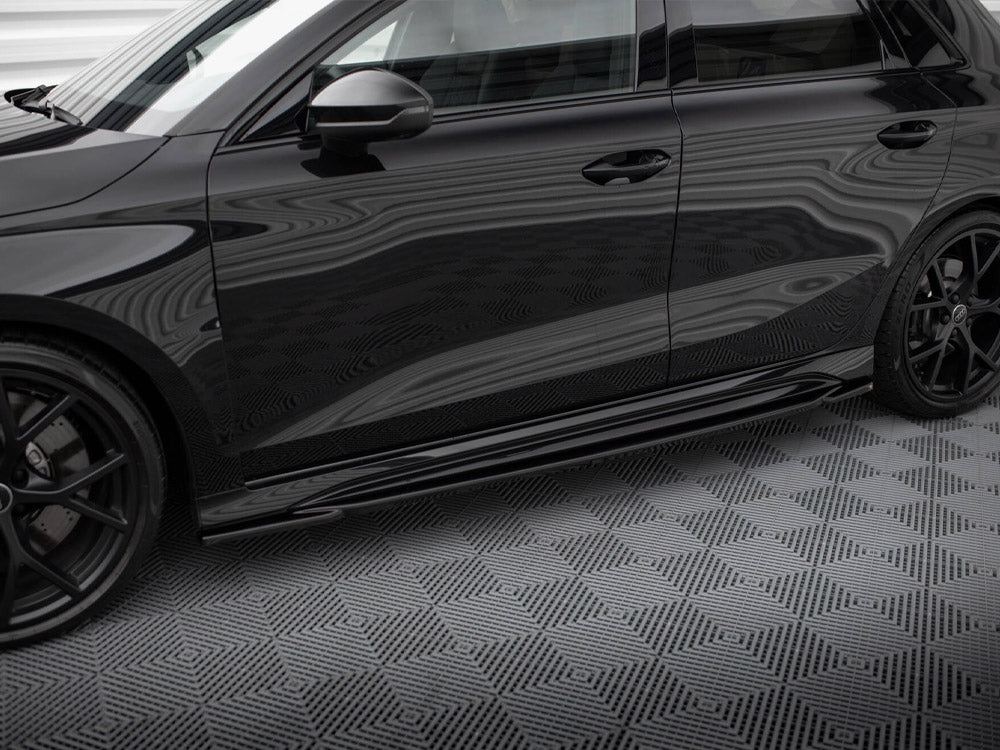 Maxton Design Side Skirts Diffusers Audi RS3 Sportback 8Y - AU-RS3-8Y-S-SD1G - Image 4