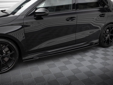 Maxton Design Side Skirts Diffusers Audi RS3 Sportback 8Y - AU-RS3-8Y-S-SD1G - Image 4