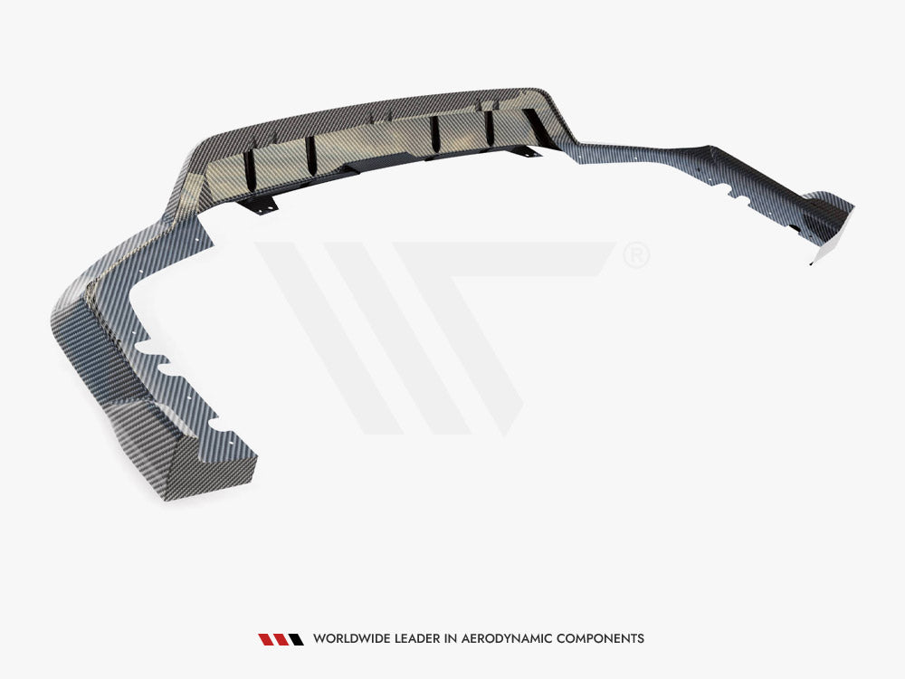 Maxton Design Prepreg Carbon Fiber Rear Diffuser BMW X5 M-Pack G05 Facelift - CF-BM-X5-05F-MPACK-RS1-245-P - Image 14