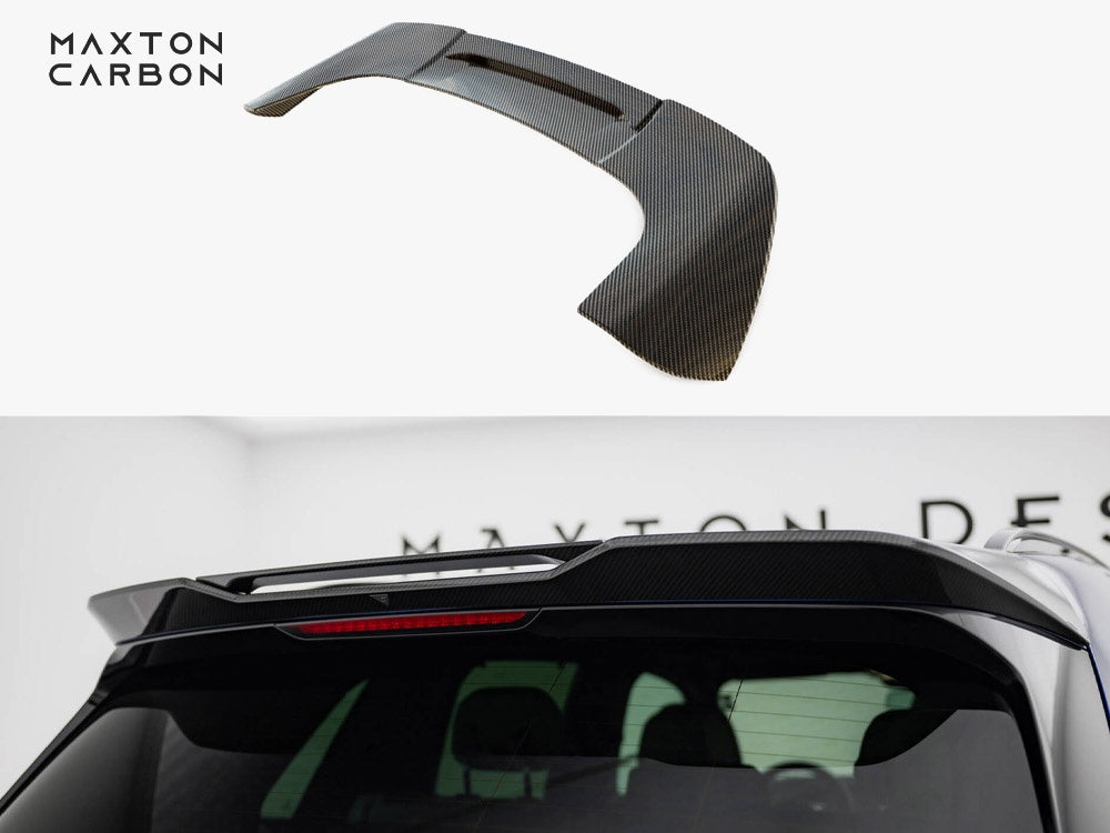 Maxton Design Prepreg Carbon Fiber Tailgate Spoiler BMW X5 M-Pack G05 Facelift - CF-BM-X5-05F-MPACK-H1+H1R-245-P - Image 1