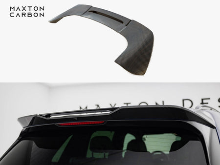 Maxton Design Prepreg Carbon Fiber Tailgate Spoiler BMW X5 M-Pack G05 Facelift - CF-BM-X5-05F-MPACK-H1+H1R-245-P - Image 1