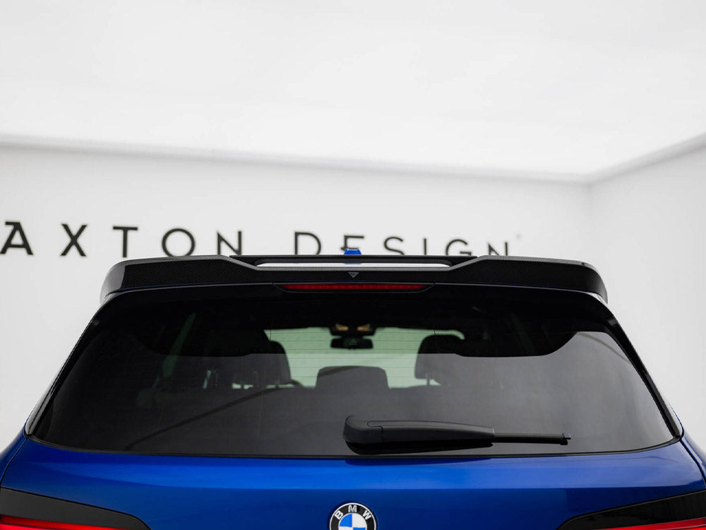 Maxton Design Prepreg Carbon Fiber Tailgate Spoiler BMW X5 M-Pack G05 Facelift - CF-BM-X5-05F-MPACK-H1+H1R-245-P - Image 4