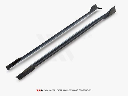 Maxton Design Prepreg Carbon Fiber Side Skirts BMW X5 M-Pack G05 Facelift - CF-BM-X5M-F95F-SD1-245-P - Image 7