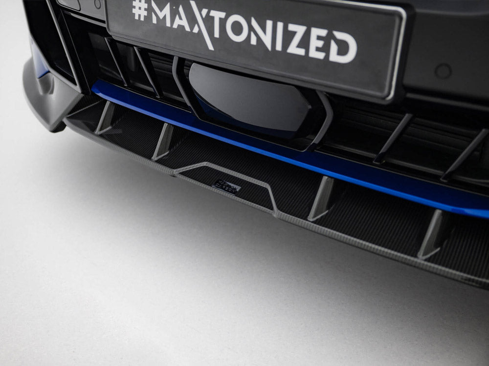 Maxton Design Prepreg Carbon Fiber Front Splitter BMW X5 M-Pack G05 Facelift - CF-BM-X5-05F-MPACK-FD1-245-P - Image 5