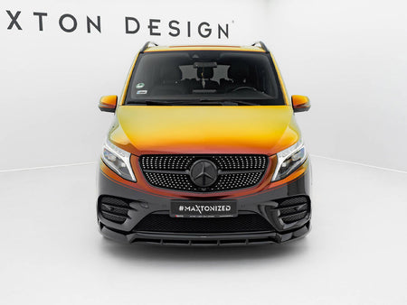 Maxton Design Front Splitter V.6 Mercedes-Benz V-Class AMG-Line W447 Facelift - ME-V-447F-AMGLINE-FD6G+FD6RG - Image 3