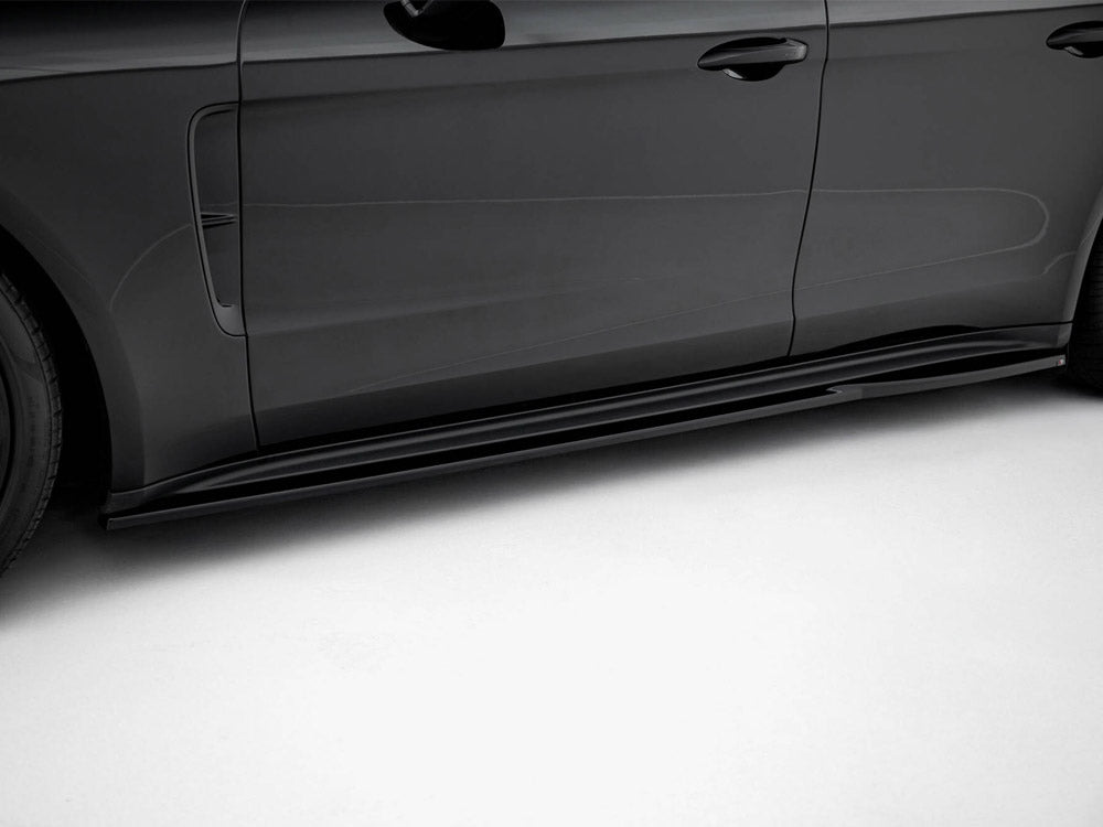 Maxton Design Side Skirts Diffusers V.2 Porsche Panamera Turbo S E-Hybrid / Panamera E-Hybrid 971 - PO-PA-971-H-SD2G - Image 3