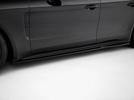 Maxton Design Side Skirts Diffusers V.2 Porsche Panamera Turbo S E-Hybrid / Panamera E-Hybrid 971 - PO-PA-971-H-SD2G - Image 3