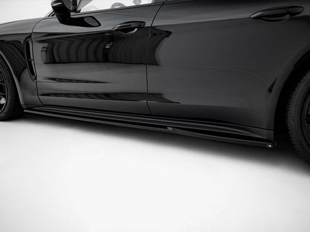 Maxton Design Side Skirts Diffusers V.2 Porsche Panamera Turbo S E-Hybrid / Panamera E-Hybrid 971 - PO-PA-971-H-SD2G - Image 4