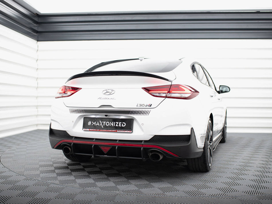 Maxton Design Street PRO Rear Diffuser Hyundai I30 N Fastback Mk3 - HYI303PFNFBCNC-RS1B - Image 2