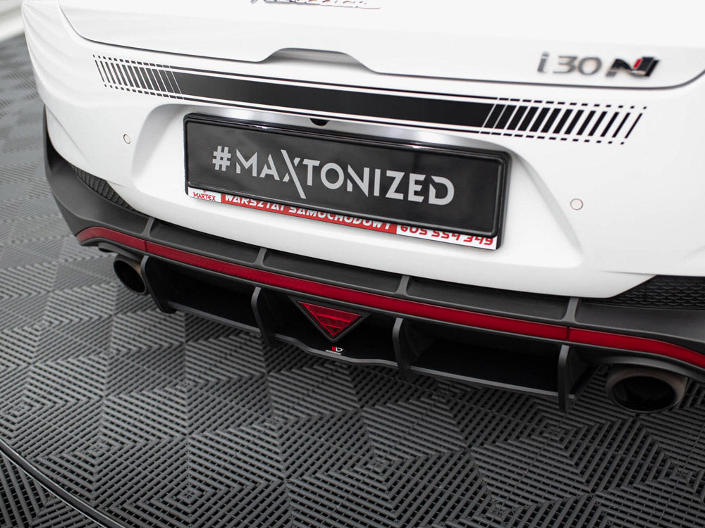Maxton Design Street PRO Rear Diffuser Hyundai I30 N Fastback Mk3 - HYI303PFNFBCNC-RS1B - Image 3