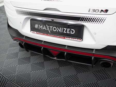 Maxton Design Street PRO Rear Diffuser Hyundai I30 N Fastback Mk3 - HYI303PFNFBCNC-RS1B - Image 3