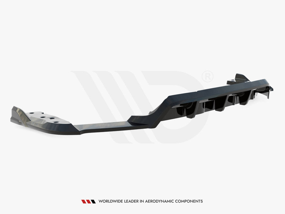Maxton Design Rear Splitter (Vertical Bars) BMW X6 M F96 Facelift - BM-X6-F96-M-RD1G+RD2G - Image 7