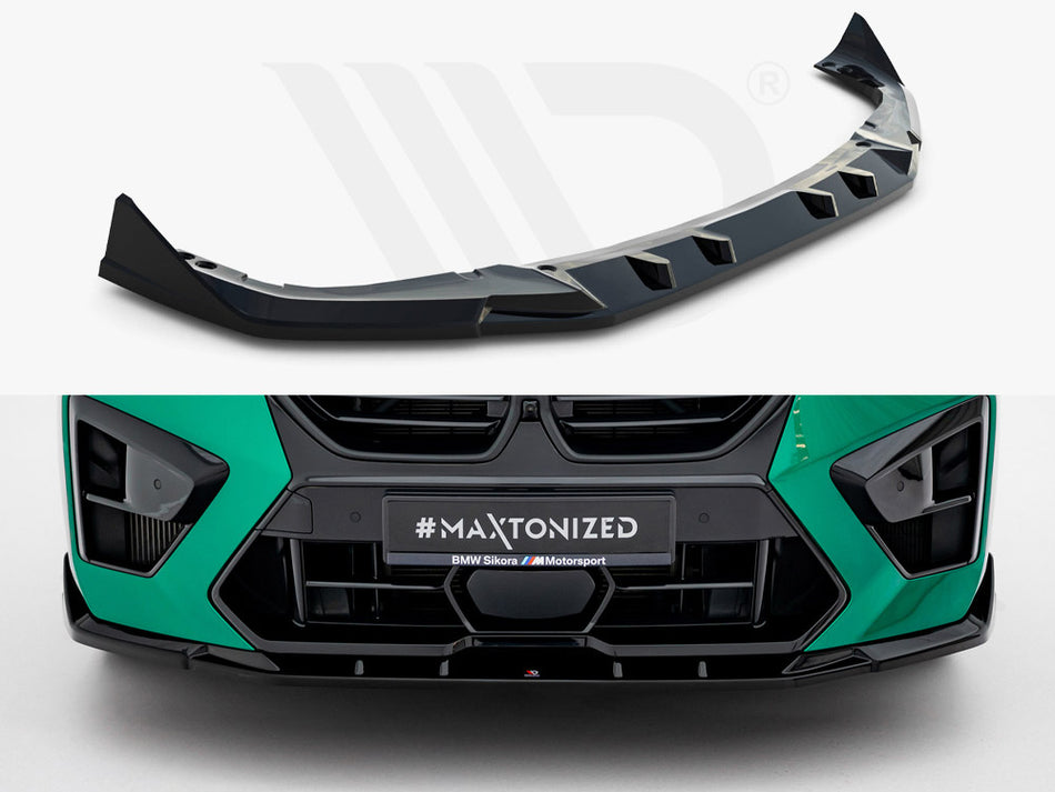 MAXTON DESIGN Front Splitter V.2 BMW X6 M F96 Facelift