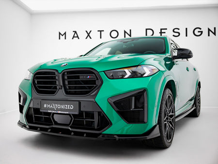 Maxton Design Front Splitter V.2 BMW X6 M F96 Facelift - BM-X6-F96F-M-FD2G - Image 2