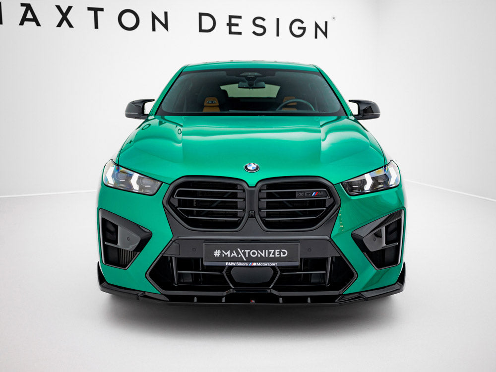 Maxton Design Front Splitter V.2 BMW X6 M F96 Facelift - BM-X6-F96F-M-FD2G - Image 3