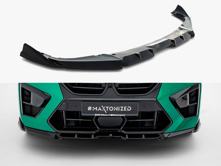 Maxton Design Front Splitter V.1 BMW X6 M F96 Facelift - BM-X6-F96F-M-FD1G - Image 1