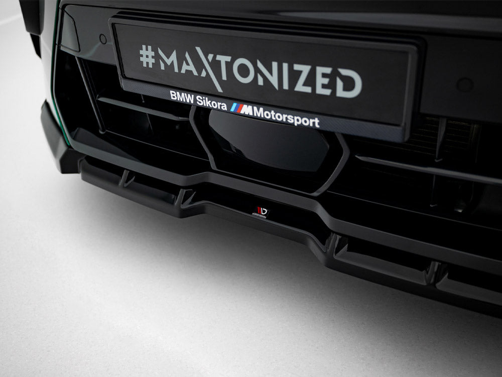 Maxton Design Front Splitter V.1 BMW X6 M F96 Facelift - BM-X6-F96F-M-FD1G - Image 4