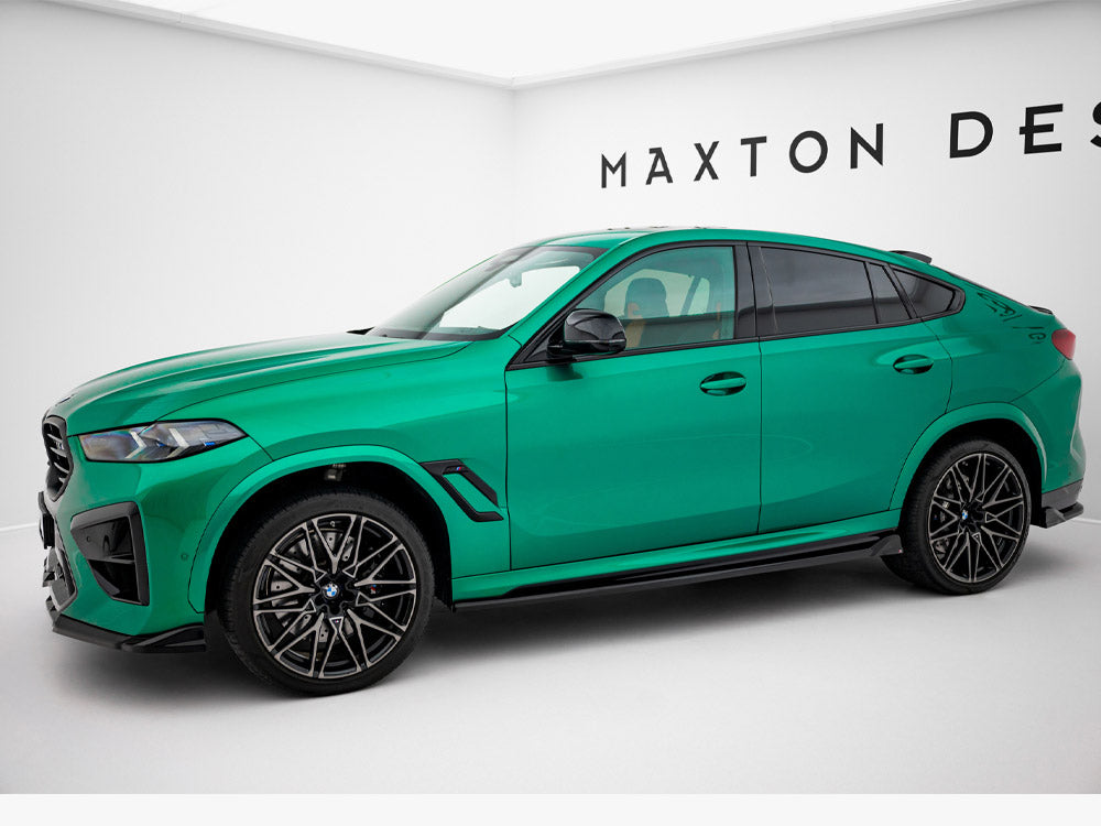Maxton Design Side Skirts Diffusers BMW X6 M F96 Facelift - BM-X6-F96-M-SD1G - Image 2