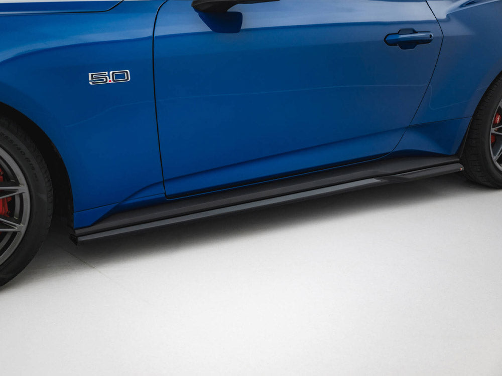 Maxton Design Side Skirts Diffusers Ford Mustang GT Mk7 - FO-MU-7-GT-SD1G - Image 3