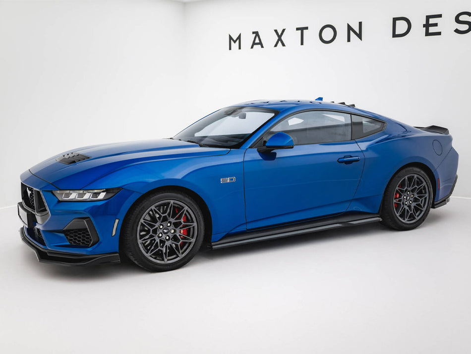 Maxton Design Side Skirts Diffusers Ford Mustang GT Mk7 - FO-MU-7-GT-SD1G - Image 2