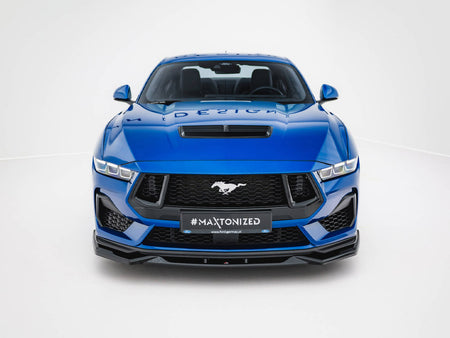 Maxton Design Front Splitter V.2 Ford Mustang GT Mk7 - FO-MU-7-GT-FD2G - Image 3