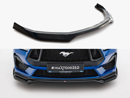 Maxton Design Front Splitter V.1 Ford Mustang GT Mk7 - FO-MU-7-GT-FD1G - Image 1