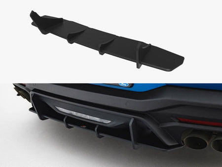 Maxton Design Street PRO Rear Diffuser Ford Mustang GT Mk7 - FOMU7GTCNC-RS1B - Image 1