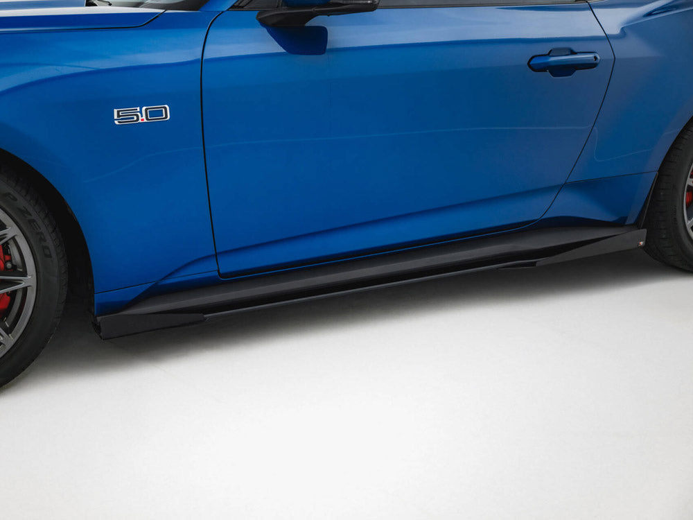 Street PRO Side Skirts Diffusers + Flaps Ford Mustang GT Mk7