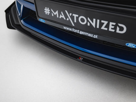 Maxton Design Street PRO Front Splitter V.1 + Flaps Ford Mustang GT Mk7 - FOMU7GTCNC-FD1B+FSF1G - Image 4