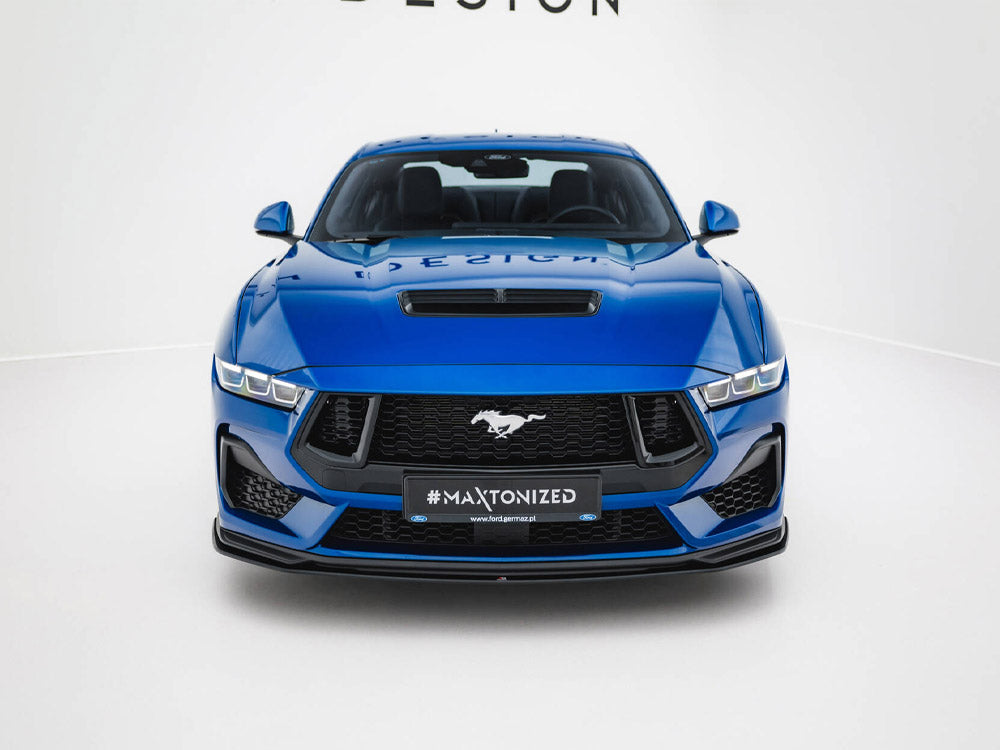 Maxton Design Street PRO Front Splitter Ford Mustang GT Mk7 - FOMU7GTCNC-FD1B - Image 3