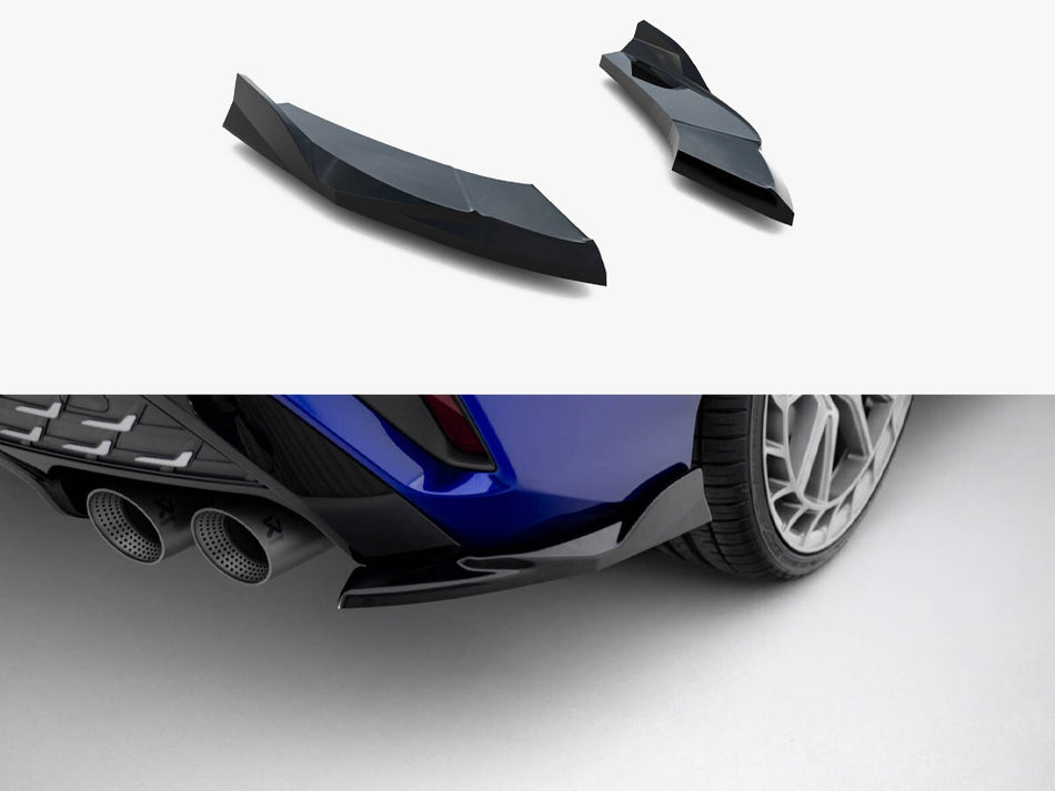 Maxton Design Rear Side Splitters V.2 Audi S3 Sedan 8Y Facelift - AU-S3-8YF-S-RSD2G - Image 1