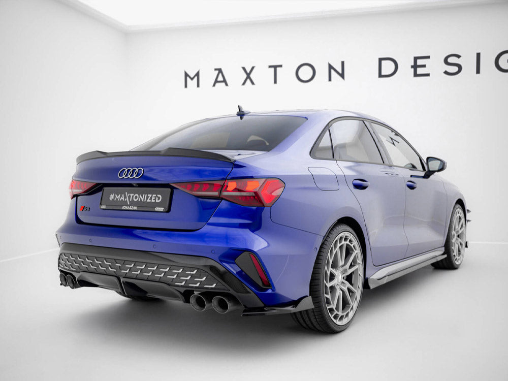 Maxton Design Rear Side Splitters V.2 Audi S3 Sedan 8Y Facelift - AU-S3-8YF-S-RSD2G - Image 2