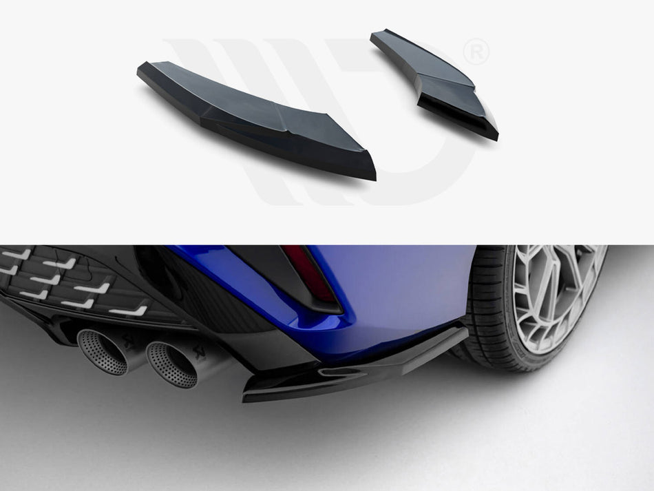 MAXTON DESIGN Rear Side Splitters V.1 Audi S3 Sedan 8Y Facelift