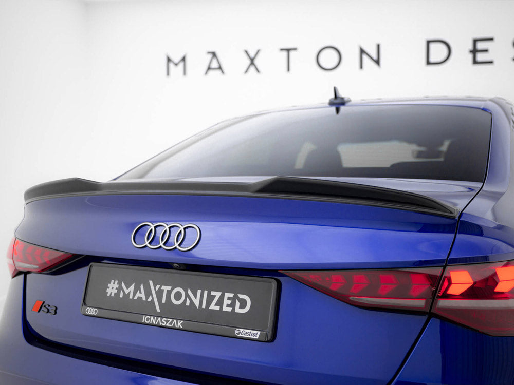 Maxton Design Spoiler CAP 3D Audi A3 S-Line Sedan / S3 Sedan 8Y Facelift - AU-A3-8Y-SLINE-S-CAP3D1G - Image 3