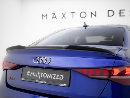 Maxton Design Spoiler CAP 3D Audi A3 S-Line Sedan / S3 Sedan 8Y Facelift - AU-A3-8Y-SLINE-S-CAP3D1G - Image 3